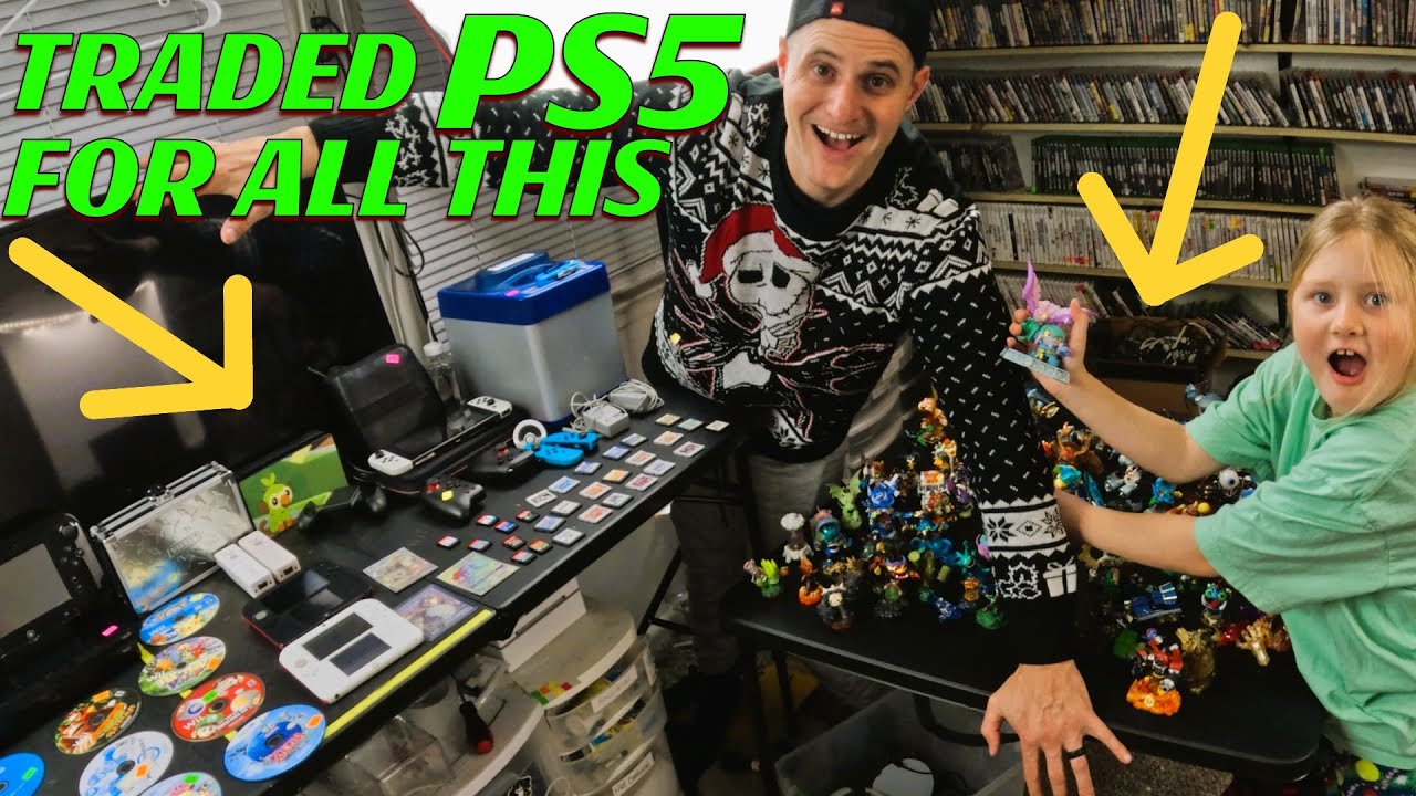 I Traded my PS5 for his COMPLETE Retro Video Game Collection. You'll be Twisting in Your SEAT!!!!!