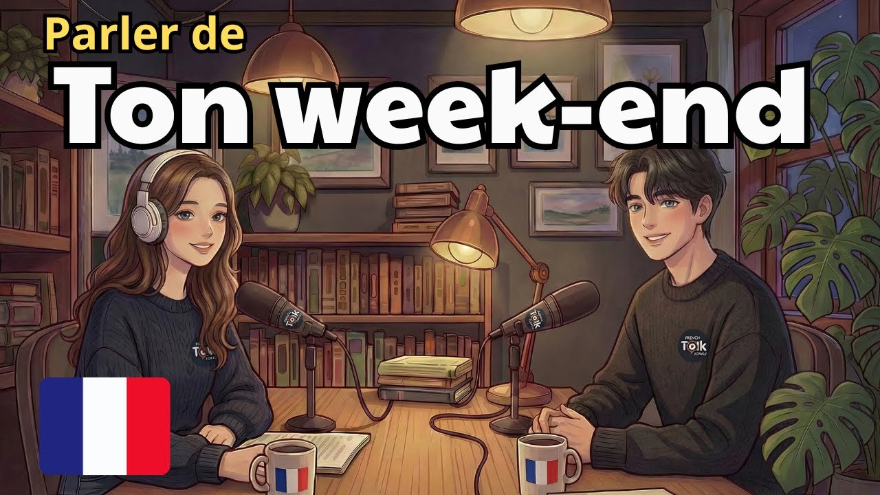 How to Talk About Your Weekend in French | French Conversation Practice
