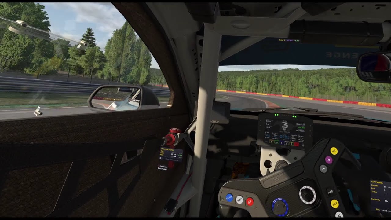 Iracing 2026 Season 1 Week 1: Spa Practice - GT4 Mustang  12/16/25