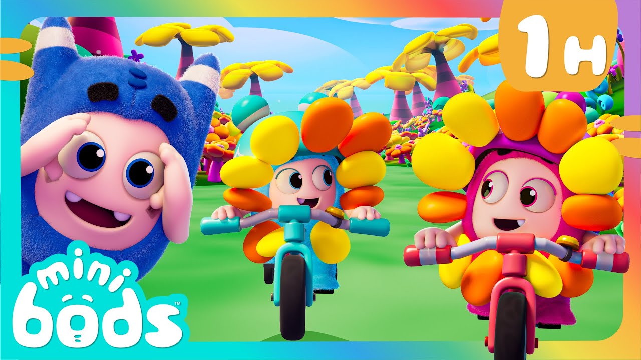 Lulu's Bike Ride | Baby Oddbods | Funny Cartoons For Kids
