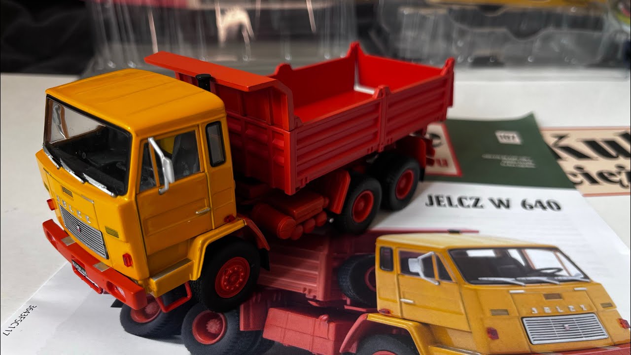 Jelcz W 640 Kultowe Ciężarówki z epoki PRL-u 1/43 diecast model by DeAgostini #jelcz