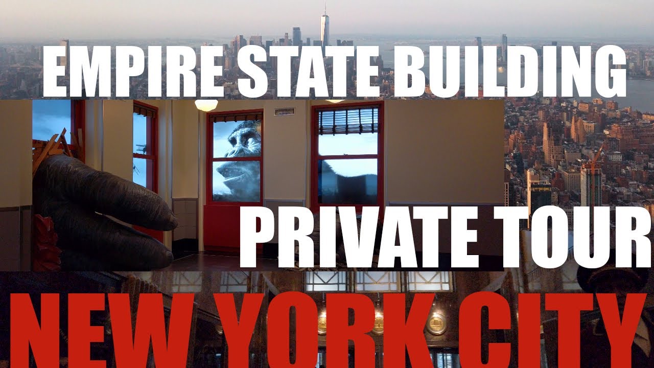 [4k] New York Empire State Building Private Tour