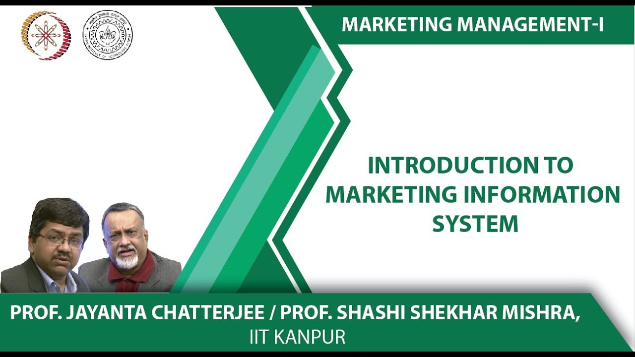 Introduction To Marketing Information System