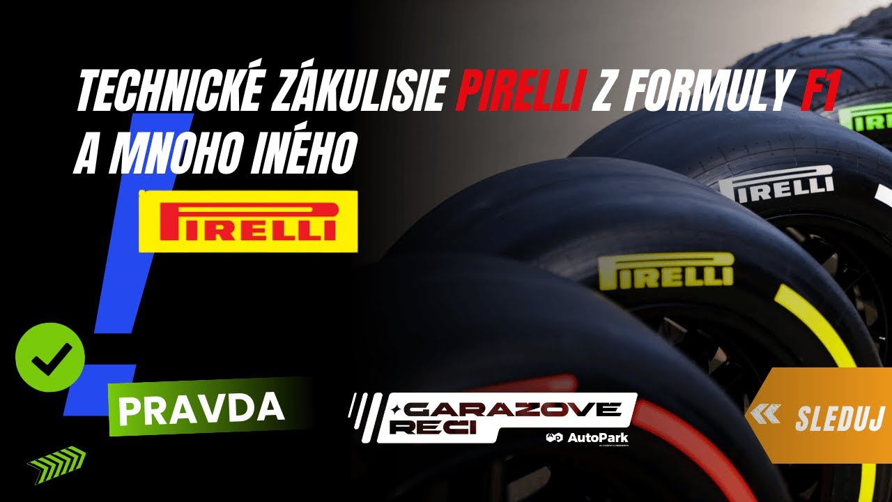 Pirelli 🏎️ – Viac než len čierna guma? Exkluzívne s Adriánom Suchánekom
