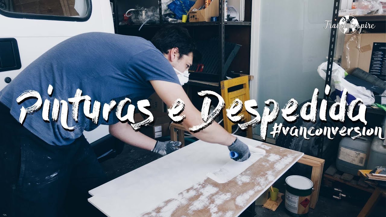 Começámos a cozinha, pinturas e despedida da Garagem | Transformação de Autocaravana/Van/Motorhome