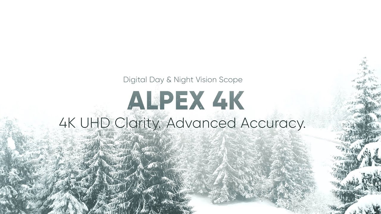 HIKMICRO ALPEX 4K| 4K UHD Clarity. Advanced Accuracy
