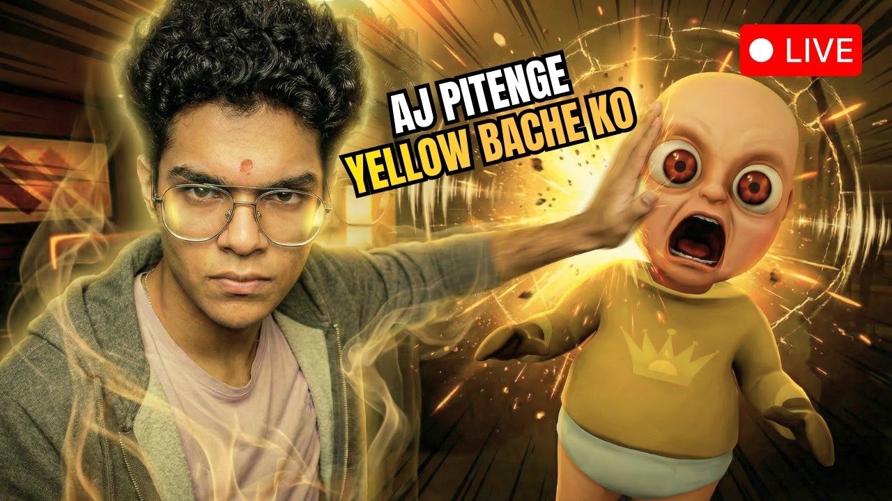 Bacha pitai in Horror Game✅ | The Baby in Yellow
