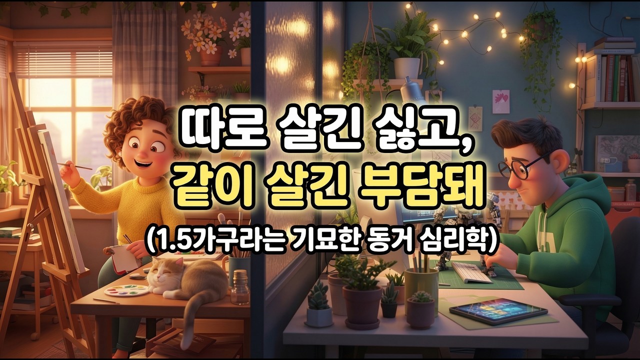 1인 가구는 끝났다, 2026년 새로운 주거 트렌드 '1.5가구' 심층분석