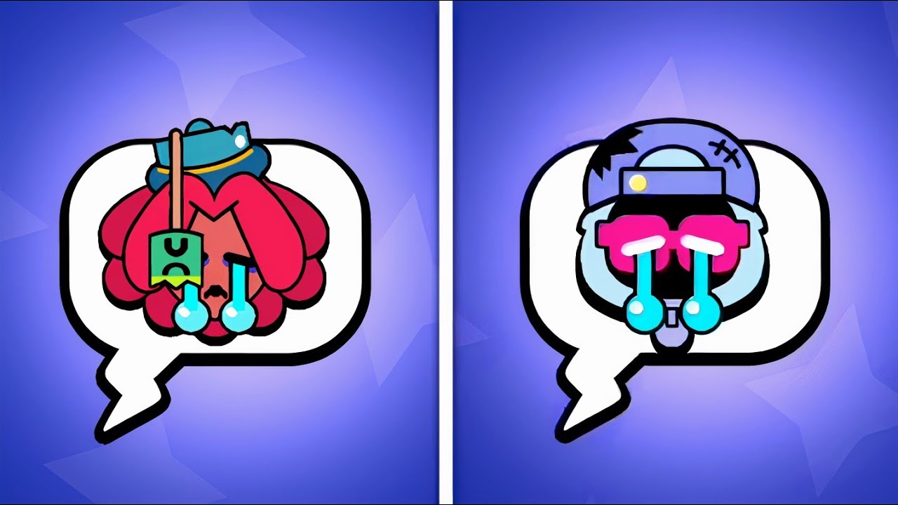 Melodie's sad pins for all Brawlers 💀