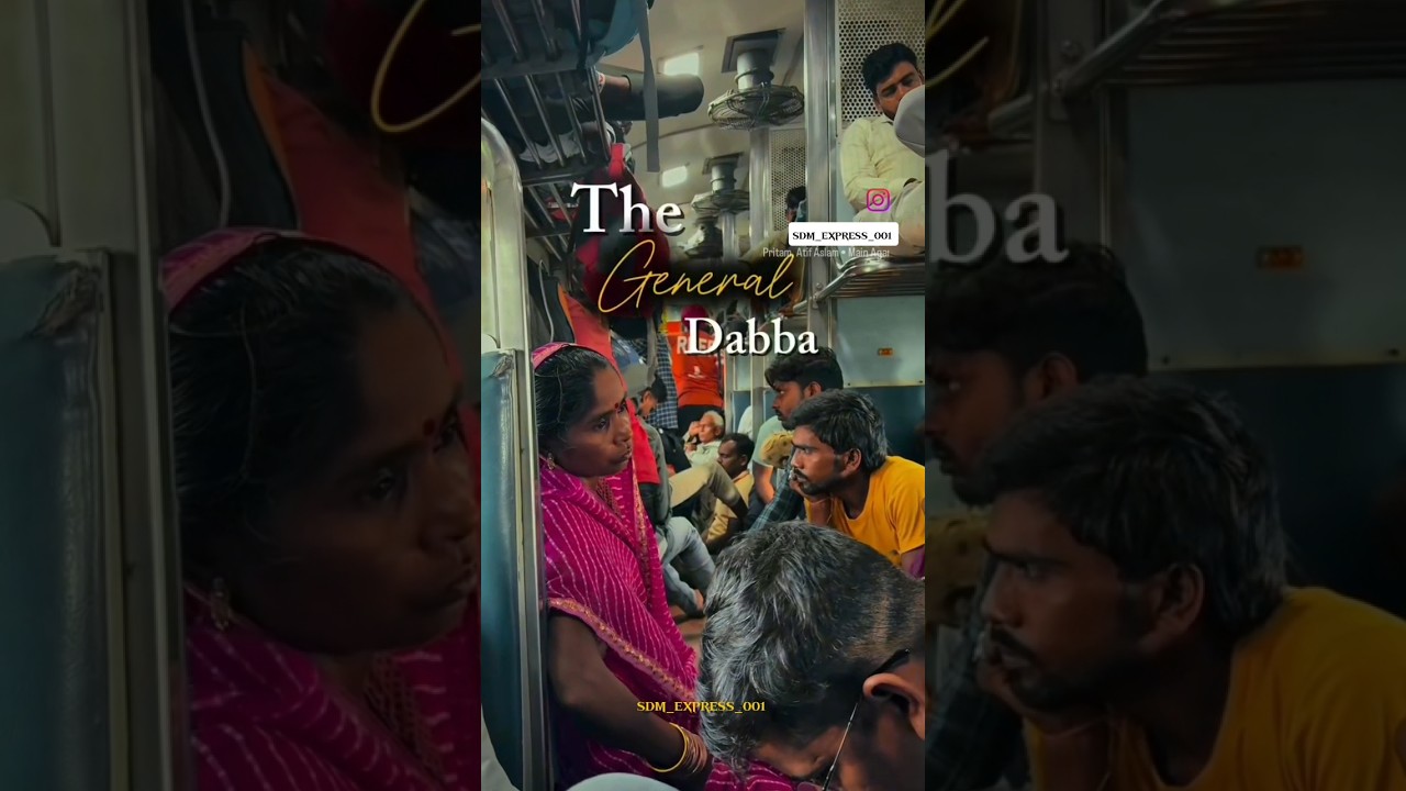 [ Train ] 🚉 general Dabba ki kahani 💥 #shorts #viral #video #youtube #train #travel #cinematic