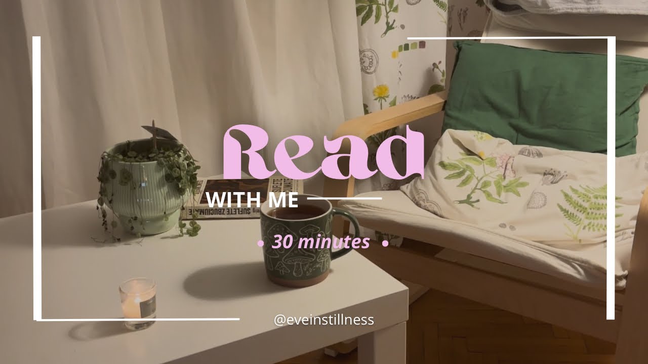 Read With Me After Work | 30 Min Cozy Reading Session | Beware of Pity by Stefan Zweig ♡ Lofi Music