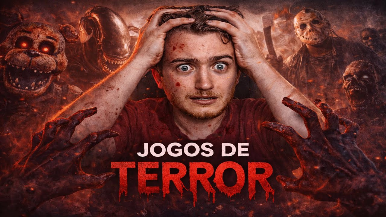 🔴 JOGOS DE TERROR - VAMOS DORMIR COM MEDO HOJE