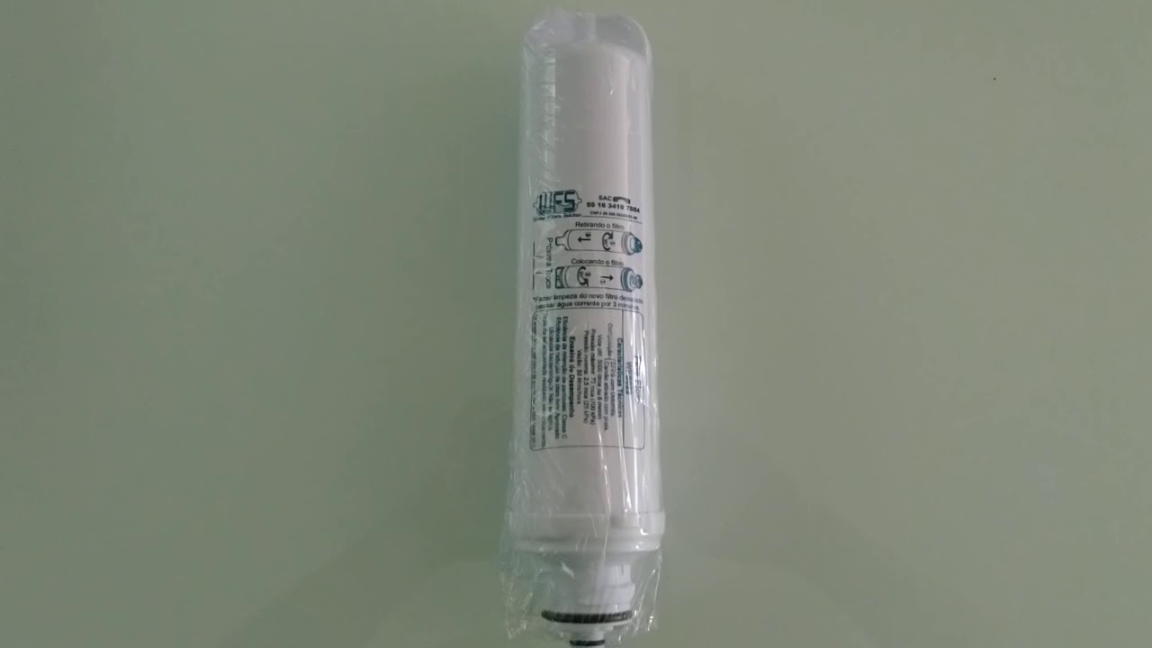 Refil Filtro Purificador De &Aacute;gua Electrolux PA21g, 26G E 31G - WFS 023