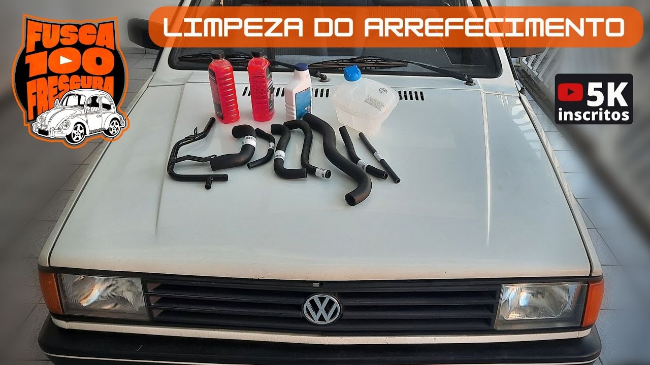 Primeira Manutenção do Gol 89 - Sistema de Arrefecimento