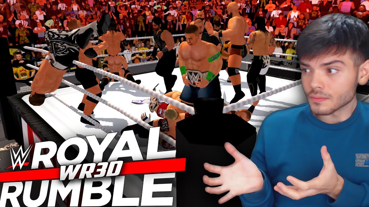ASÍ ES EL ROYAL RUMBLE MATCH EN WR3D