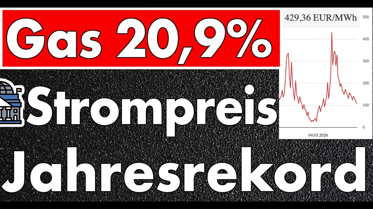 Füllstand 20,9%: Trump lügt, Merz betet & der Strompreis knackt das Jahreshoch mit 439€/MWh!
