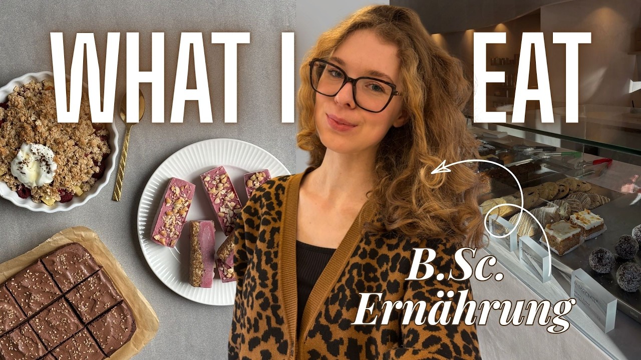 WHAT I EAT als Ernährungswissenschaftlerin + VLOG