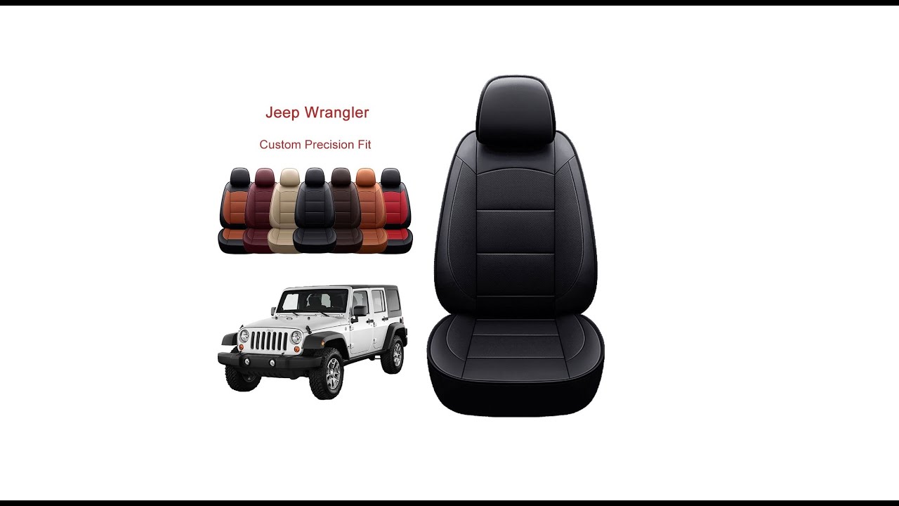 Oasis Auto Jeep Wrangler TJ 1997-2006 seat covers Installation- Custom Fit