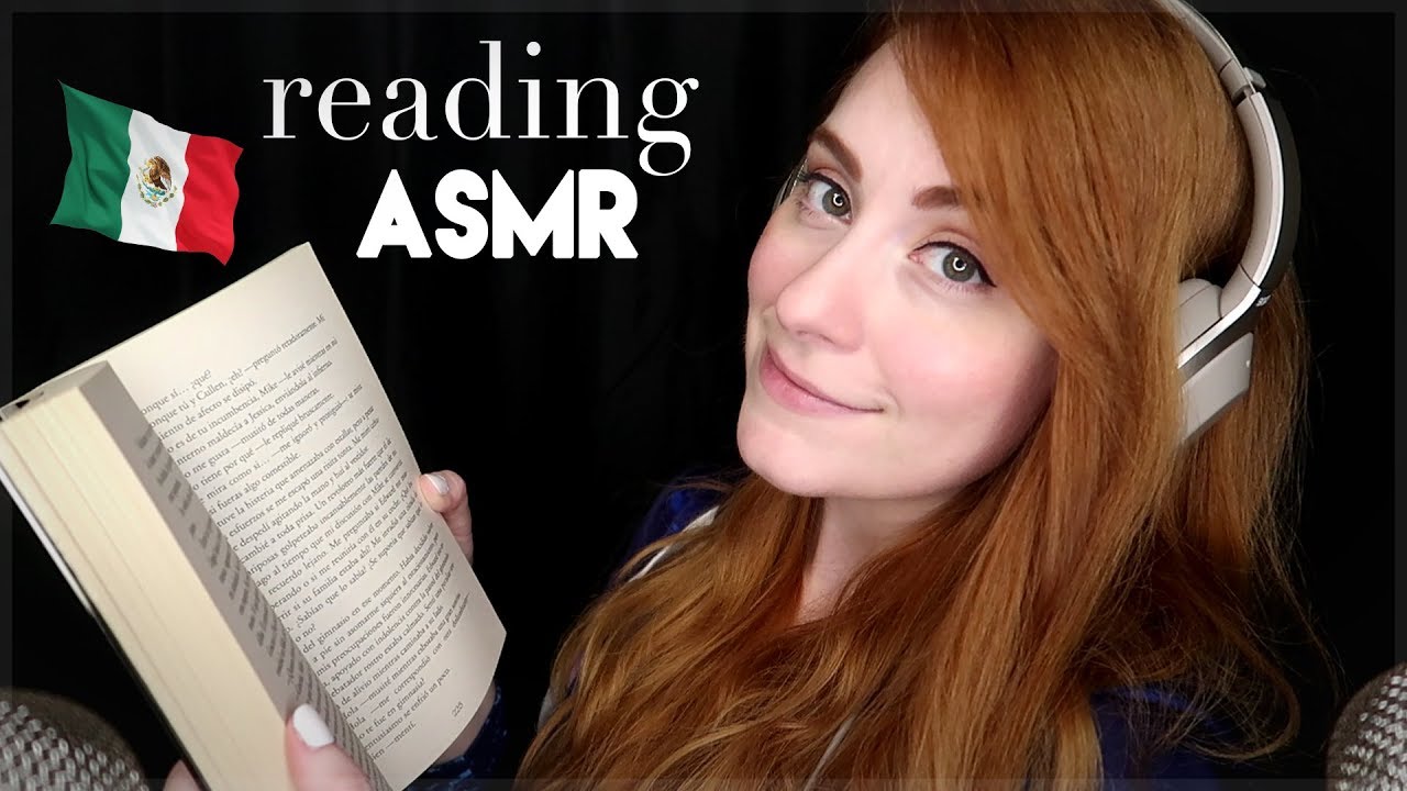ASMR Reading to you in Spanish [Soft Spoken] | (Leyendo en Español)