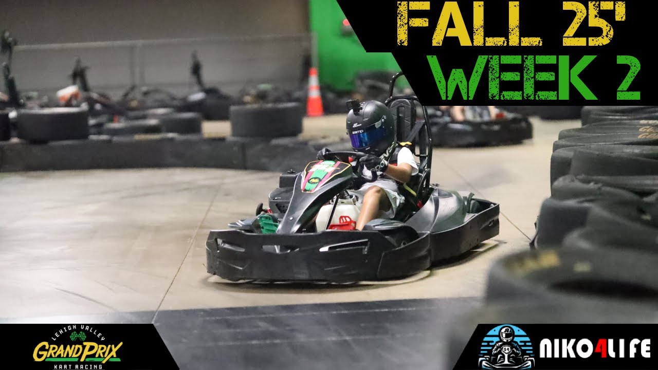 WEEK 2 LIVE STREAM - LEHIGH VALLEY GRAND PRIX FALL25 JR KART RACING LEAGUE
