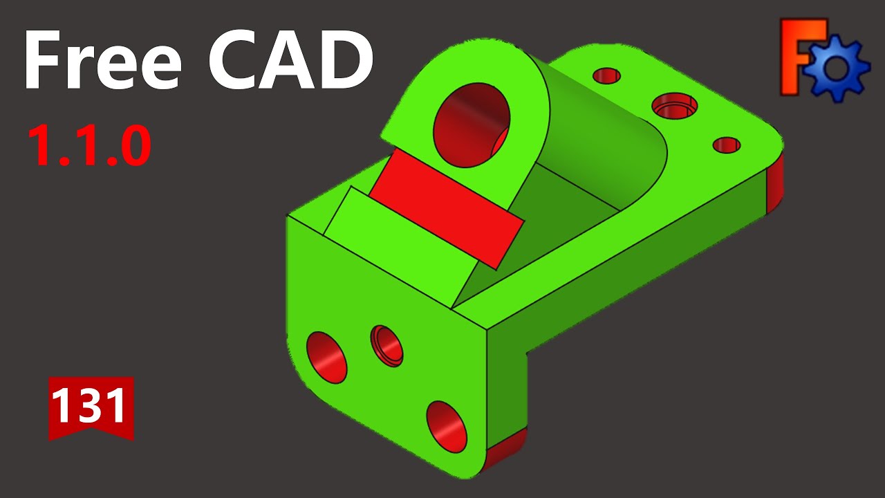 Учебные пособия по FreeCAD 1.0 для начинающих | Пошаговое руководство по 3D-моделированию-130