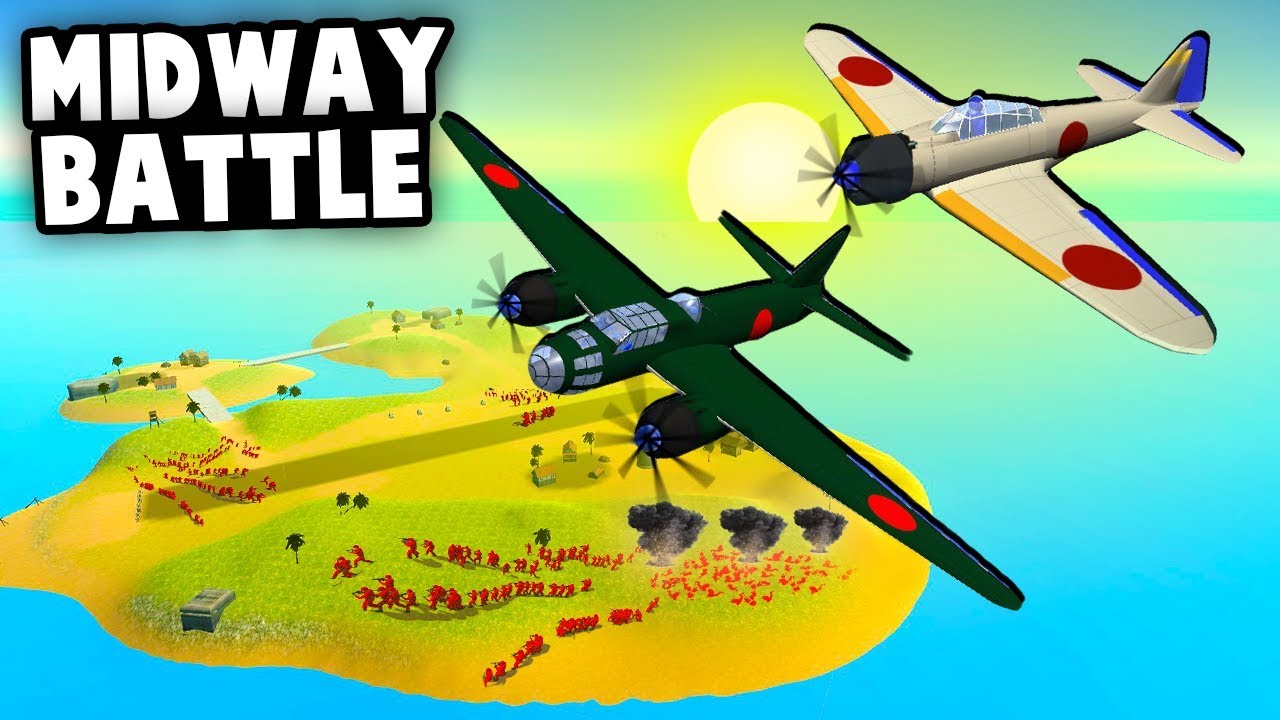 Battle of Midway but can JAPAN Win!? (Ravenfield Best Mods Alternate History)