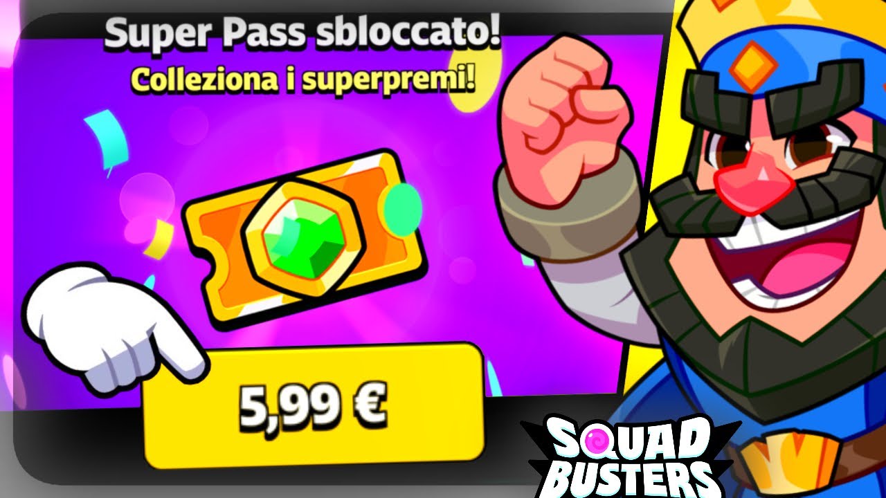SHOPPO il NUOVO PASS di SQUAD BUSTERS!!! - Squad Busters ITA