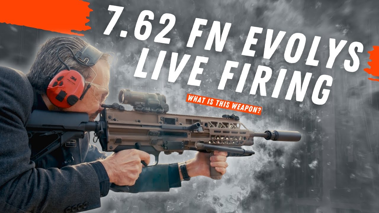Стрельба из FN Evolys калибра 7,62 мм в Бизли с экспертом по огнестрельному оружию Джонатаном Фер...