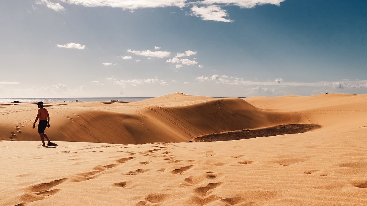 MASPALOMAS SAND DUNES!