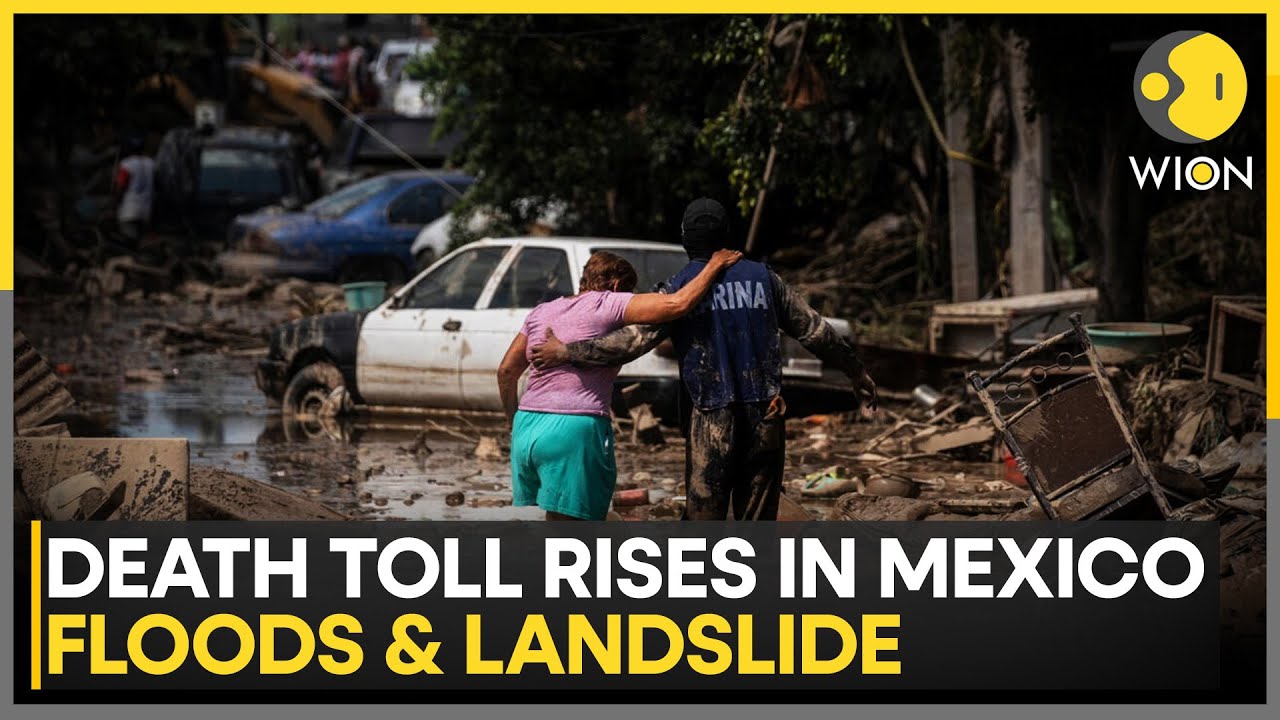 Наводнения в Мексике: из-за проливных дождей погибло не менее 60 человек, десятки пропали без вес...