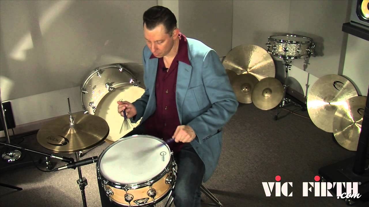 History of the Drumset - Part 4, 1913 - Jazz Brushes... Fly Swatters??