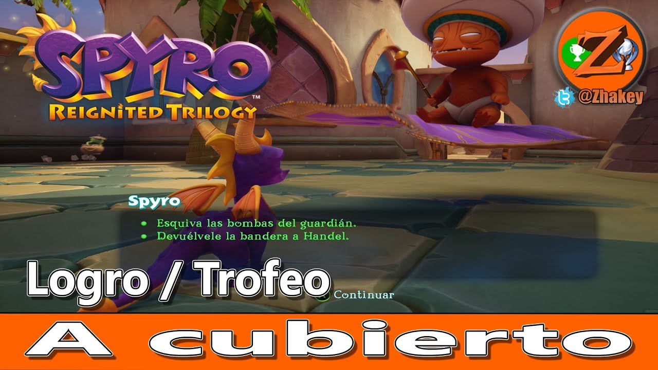 Spyro 2 Ripto's Rage: Logro / Trofeo A cubierto