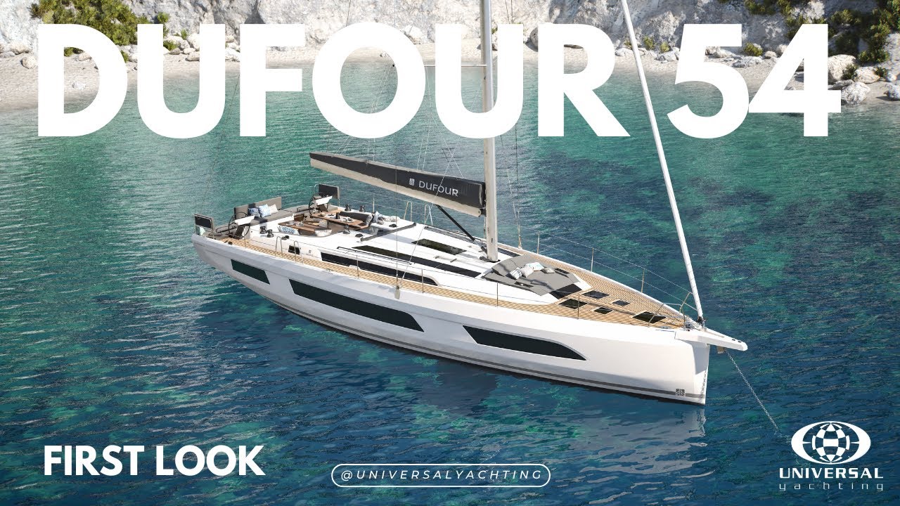 NEW Dufour 54 Walkthrough at Cannes Boat Show 2025
