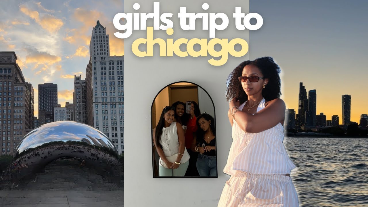 Chicago girls trip VLOG | travel hygiene, solo exploring & birthday weekend |
