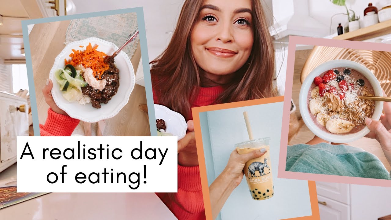 WHAT I EAT IN A DAY // quick & yummy meals at home!
