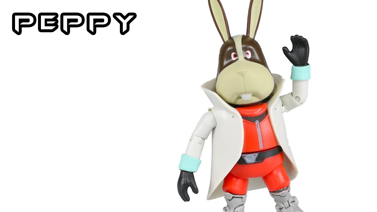 JAKKS Pacific PEPPY World of Nintendo Star Fox Action Figure Toy Review