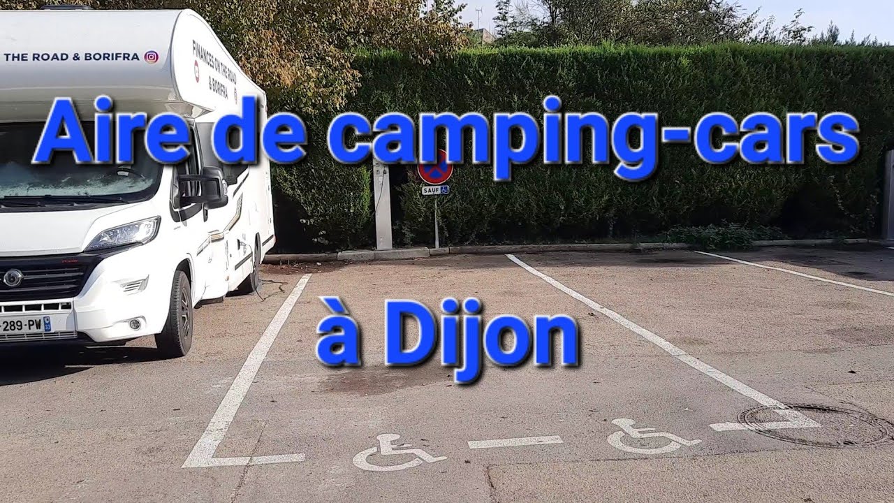 Aire de camping-cars du camping du Lac Kir, Dijon