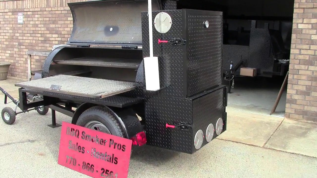 FREE Gift PitMaster BBQ Smoker Catering Grill Trailer Food Truck Mobile Kitchen Sale Rent  Rentals