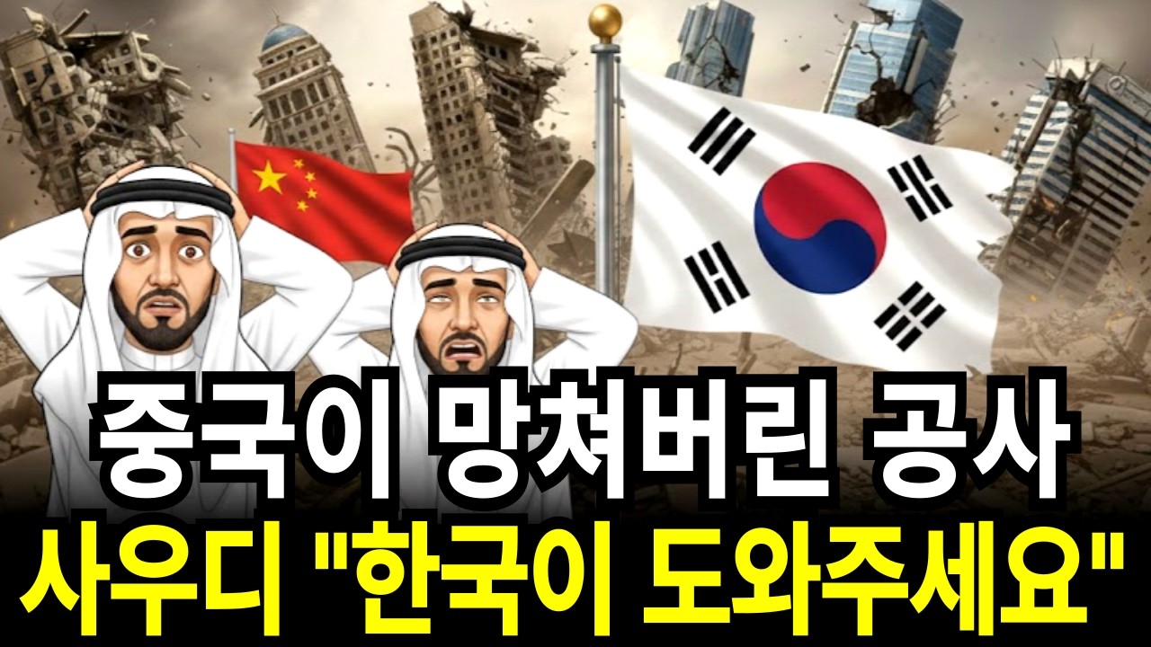 왜 사우디는 1600조짜리 미래를 위해 중국과의 계약을 파기하고 한국을 찾았을까?