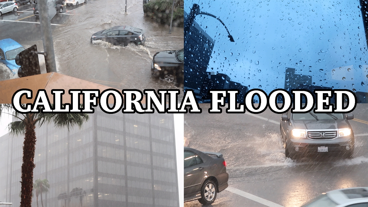 California Flooded :(