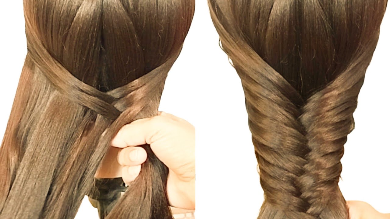 Simple and easy french braid for long hair | long hair french braid  | simple design french choti 