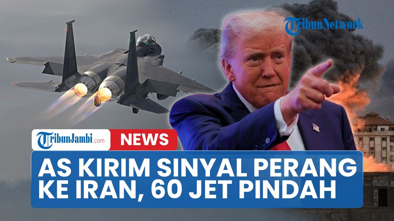 🔴60 Jet AS Berpindah ke Yordania, Sinyal Kuat Trump Akan Memulai Perangnya Lawan Iran