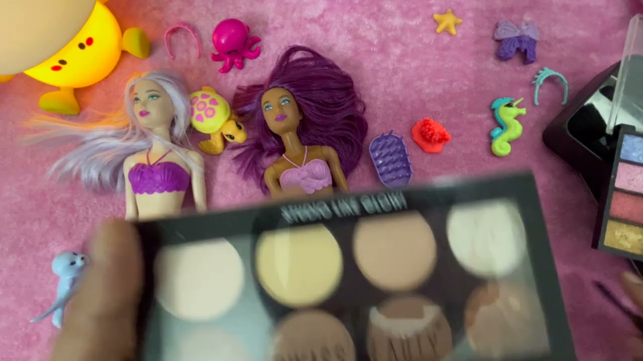 Barbie Doll Full Makeup ASMR || Full Video #barbiedoll #asmr