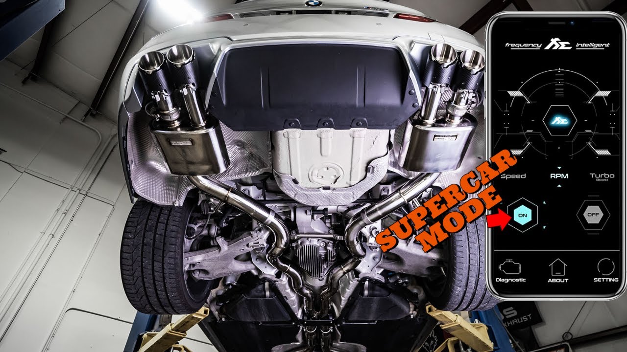 Модифицировал свой BMW M5 так, чтобы он звучал громче, чем суперкар по запросу — Fi EXHAUST