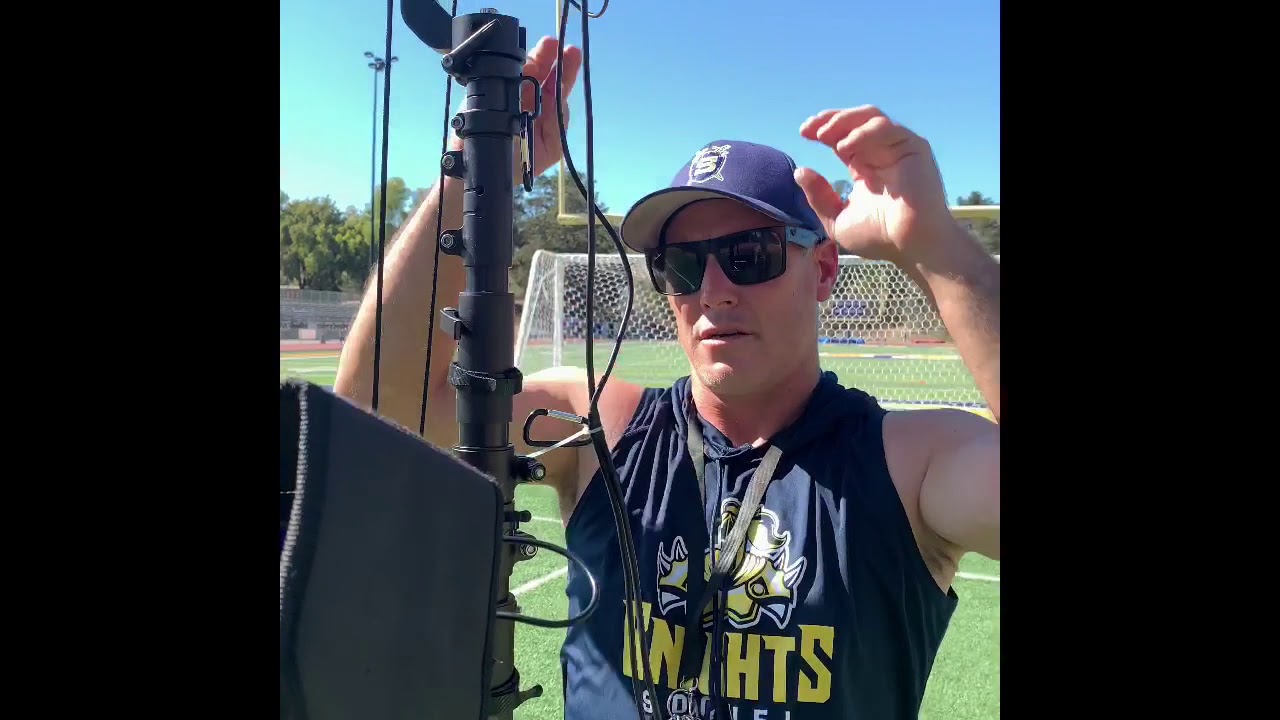 Hudl sideline/endzone set up