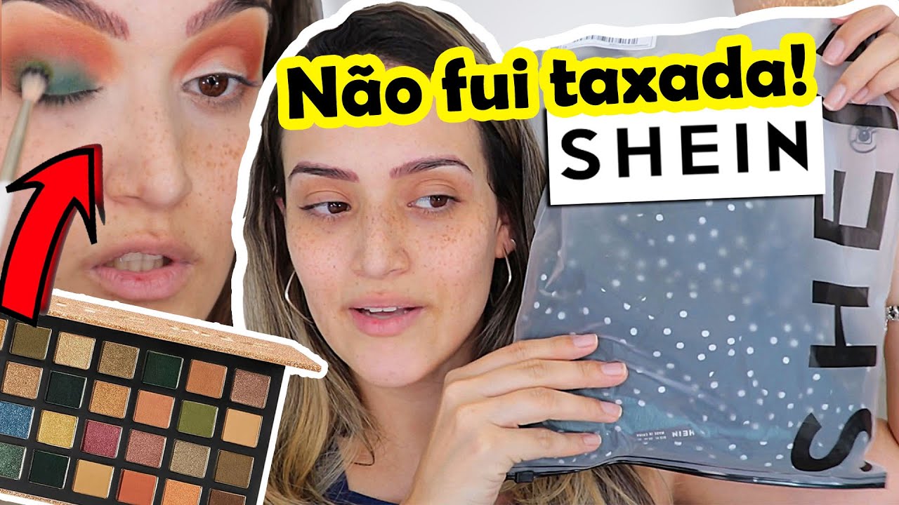 Comprinhas na SHEIN | Testando Makes She Glam da china