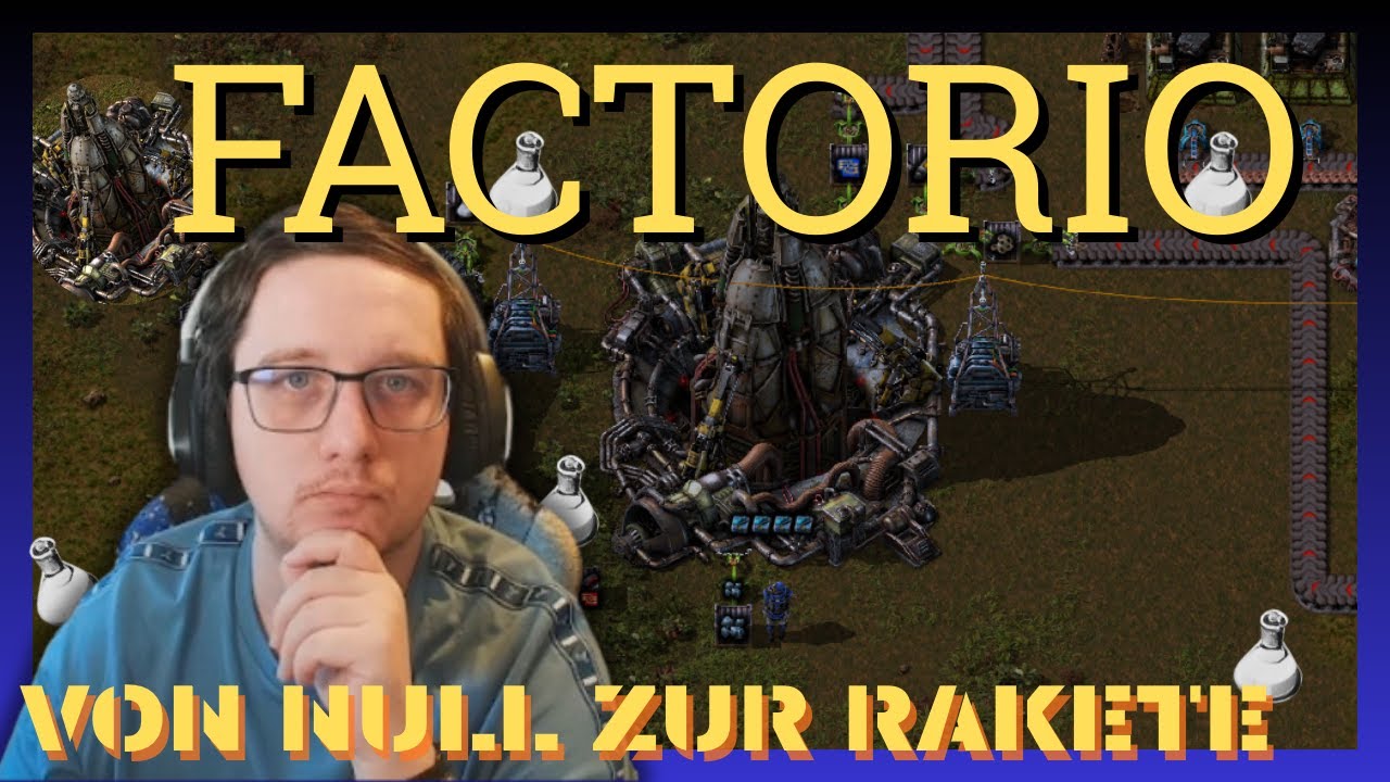 [Factorio] Von Null zur Rakete – Raketenstart erklärt: Vorbereitung, Aufbau & Abschluss | Part 5