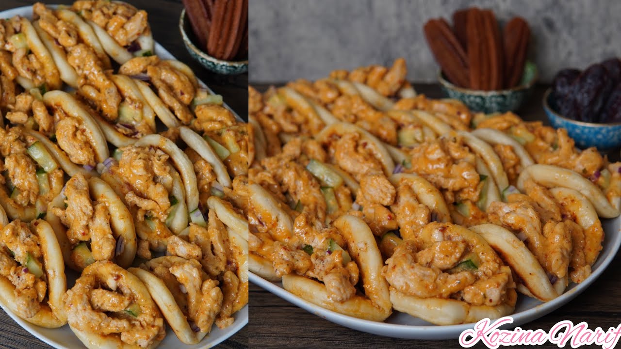 Batbout i3ama so yazith ak skinjbar/ فطائر رمضان 🌙💫 بحشوة لذيذة متشبعيش منهم/ Ramadan Fingerfood