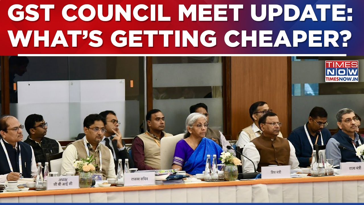 GST Council Meeting Update: Big Rate Rejig On Cards - What's Getting Cheaper? | Nirmala Sitharaman