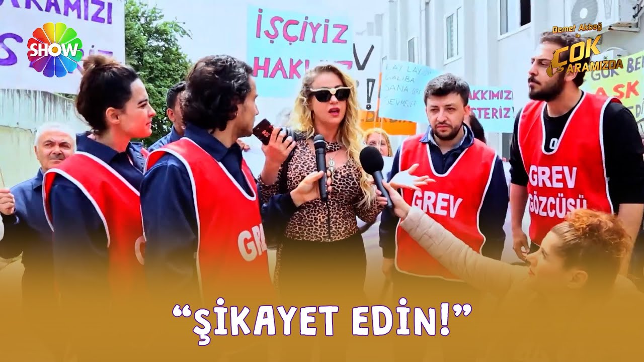 Yeliz Yeşilmen, grevdeki çalışanlara destek oluyor! | Demet Akbağ ile Çok Aramızda